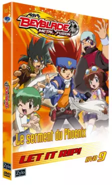 manga animé - Beyblade Metal Fusion Vol.9