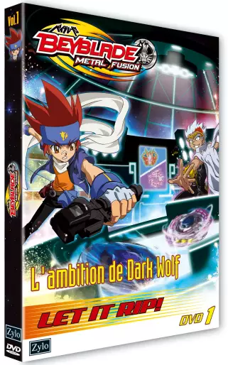 vidéo manga - Beyblade Metal Fusion Vol.1