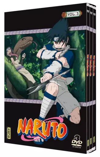 vidéo manga - Naruto - Coffret Slim Vol.3