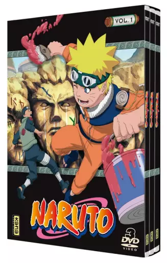 vidéo manga - Naruto - Coffret Slim Vol.1