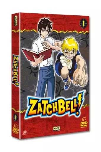vidéo manga - Zatchbell - Coffret Vol.1