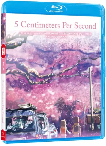 vidéo manga - 5 centimètres par seconde - Blu-Ray