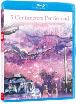 manga animé - 5 centimètres par seconde - Blu-Ray