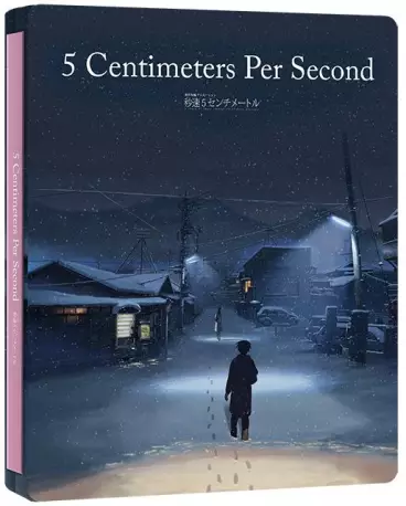 vidéo manga - 5 Centimeters Per Second - Edition Steelbook - Combo Blu-Ray/CD
