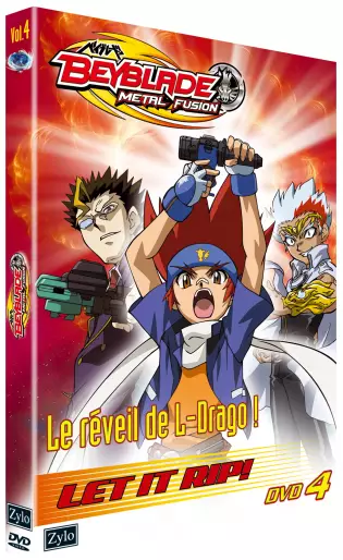 vidéo manga - Beyblade Metal Fusion Vol.4