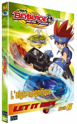 vidéo manga - Beyblade Metal Fusion Vol.6