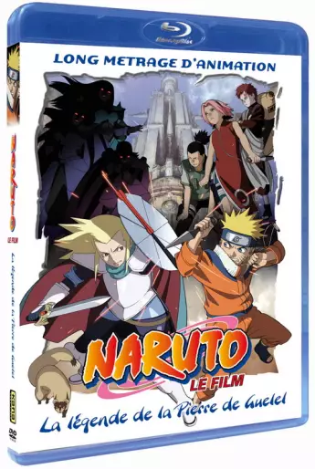 vidéo manga - Naruto Film 2 - La légende de la Pierre de Guelele - Blu-Ray