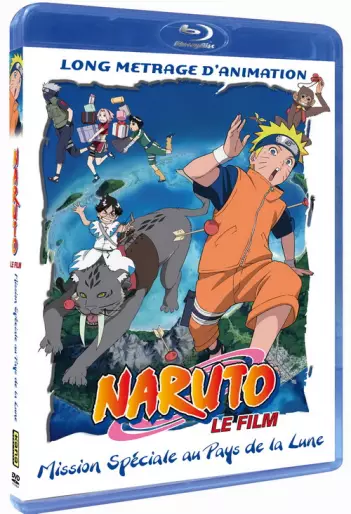 vidéo manga - Naruto Film 3 - Mission Spéciale au Pays de la Lune - Blu-Ray