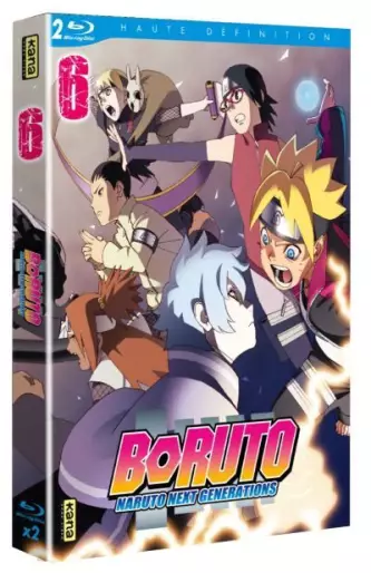 vidéo manga - Boruto - Naruto Next Generations - Coffret Blu-Ray Vol.6