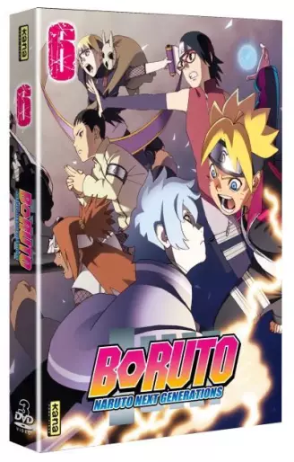vidéo manga - Boruto - Naruto Next Generations - Coffret DVD Vol.6