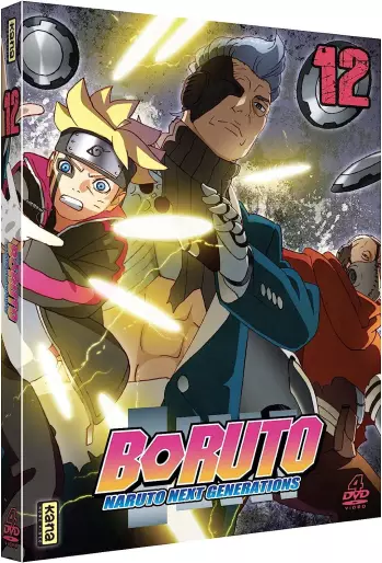 vidéo manga - Boruto - Naruto Next Generations - Coffret DVD Vol.12