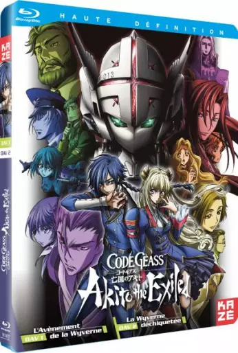 vidéo manga - Code Geass - Akito the Exiled - OAV 1 et 2 - Blu-Ray
