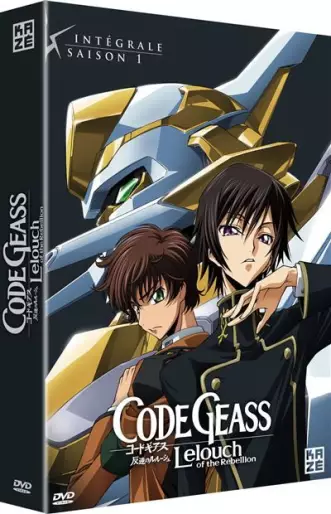 vidéo manga - Code Geass - Lelouch of the Rebellion - Intégrale DVD (2022)