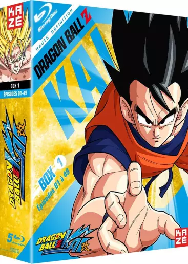 vidéo manga - Dragon Ball Z Kai - Blu-Ray Vol.1