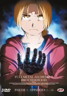 Dvd - Fullmetal Alchemist Brotherhood Part 1