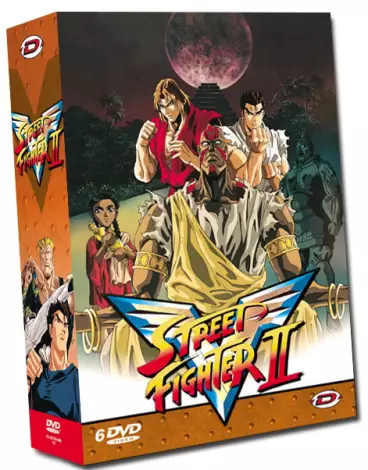 vidéo manga - Street Fighter II V - Intégrale Slim