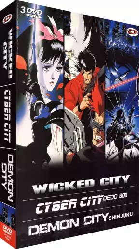 vidéo manga - Demon City Shinjuku - Wicked City - Cyber City Oedo 808
