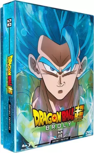 vidéo manga - Dragon Ball Super Broly - Combo DVD Blu-Ray - Prestige