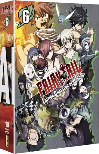 vidéo manga - Fairy Tail - Edition Chasseur de Dragon - Coffret Vol.6