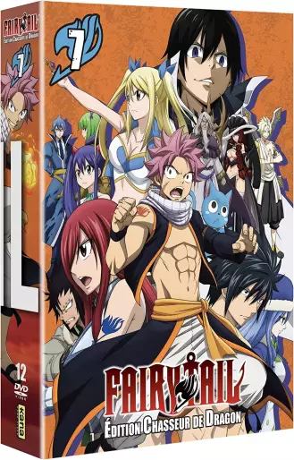 vidéo manga - Fairy Tail - Edition Chasseur de Dragon - Coffret Vol.7