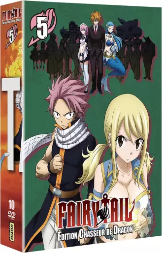 vidéo manga - Fairy Tail - Edition Chasseur de Dragon - Coffret Vol.5