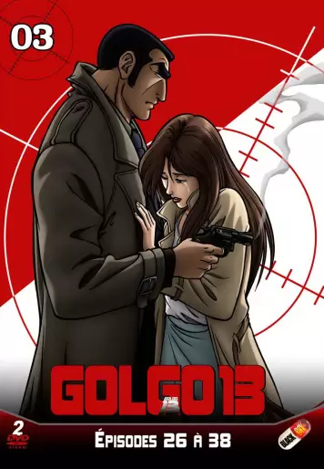 vidéo manga - Golgo 13 - Serie TV Vol.3