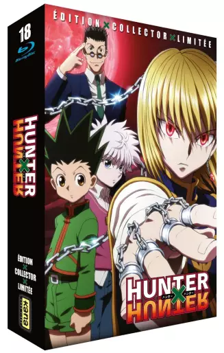 vidéo manga - Hunter x Hunter 2011 - Intégrale Blu-ray - Edition limitée