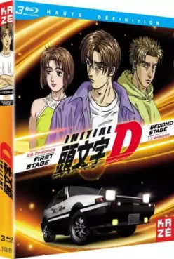 Manga - Initial D - First stage + Second stage - Blu-Ray