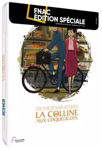 vidéo manga - Colline aux Coquelicots (la) Boîtier Métal Exclusivité Fnac Combo Blu-ray DVD