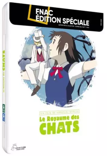 vidéo manga - Royaume des Chats (le) - Boîtier Métal Exclusivité Fnac Combo Blu-ray DVD