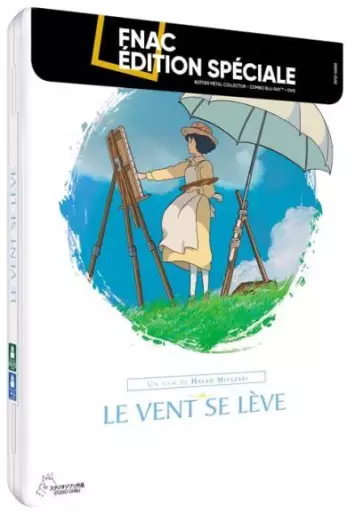 vidéo manga - Vent se lève (le) Boîtier Métal Exclusivité Fnac Combo Blu-ray DVD