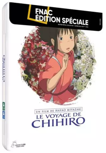 vidéo manga - Voyage de Chihiro (le) Boîtier Métal Exclusivité Fnac Combo Blu-ray DVD