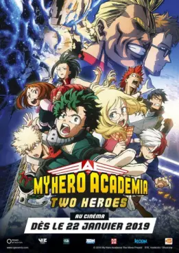 anime - My Hero Academia - Film 1 - Two heroes - Blu-Ray