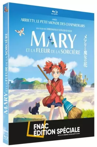 vidéo manga - Mary et la fleur de la sorcière - Blu-ray - Edition Spéciale Fnac