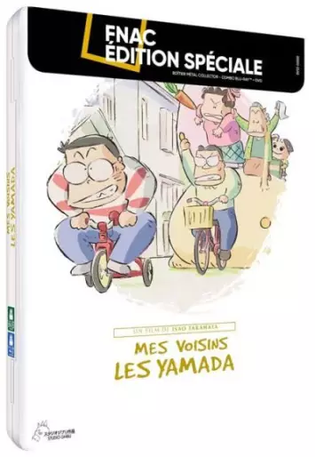 vidéo manga - Mes voisins les Yamada Boîtier Métal Exclusivité Fnac Combo Blu-ray DVD