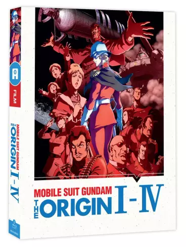 vidéo manga - Mobile Suit Gundam - The Origin I à IV - Coffret Blu-Ray