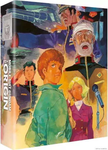 vidéo manga - Mobile Suit Gundam - The Origin - Intégrale Films I à VI - Blu Ray