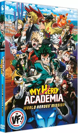 vidéo manga - My Hero Academia - Film 3 - World Heroe's Mission - DVD