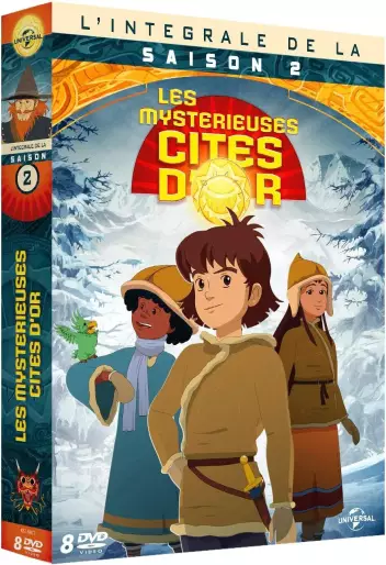 vidéo manga - Mystérieuses Cités d'Or (les) - Saison 2 - Intégrale - 2023