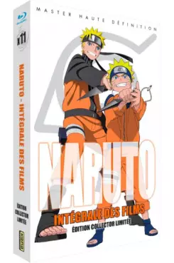 manga animé - Naruto -  Les 11 Films - Collector Limitée A4 - Blu-Ray