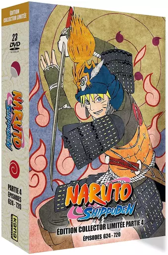 vidéo manga - Naruto Shippuden - Intégrale Collector - Coffret A4 Vol.4