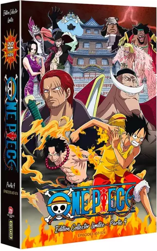 vidéo manga - One Piece - Edition limitée collector A4 - Partie 4