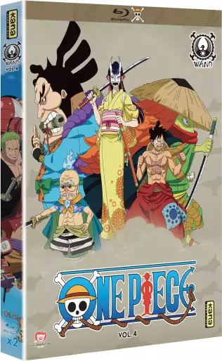vidéo manga - One Piece - Pays de Wano - Blu-Ray Vol.4