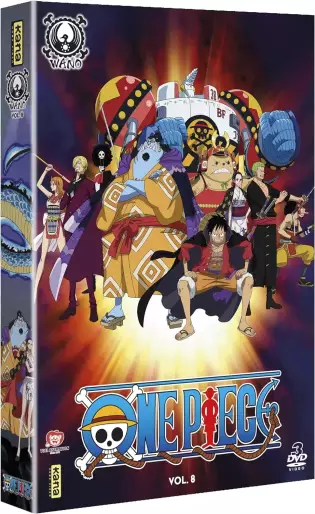 vidéo manga - One Piece - Pays de Wano Vol.8