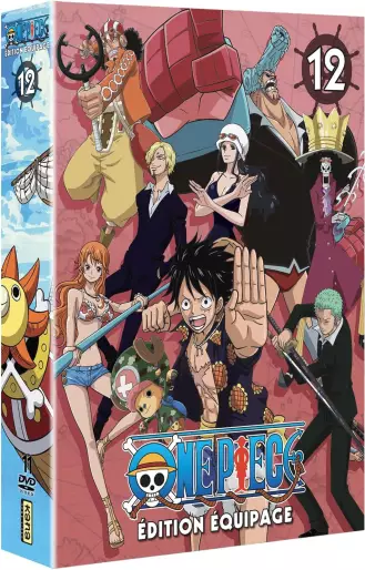 vidéo manga - One Piece - Edition Equipage - Coffret Vol.12