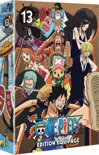 vidéo manga - One Piece - Edition Equipage - Coffret Vol.13