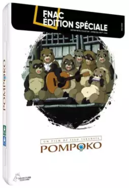 Manga - Manhwa - Pompoko Boîtier Métal Exclusivité Fnac Combo Blu-ray DVD