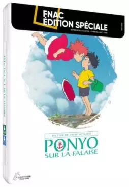 Anime - Ponyo sur la Falaise Boîtier Métal Exclusivité Fnac Combo Blu-ray DVD