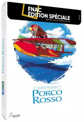 vidéo manga - Porco Rosso Boîtier Métal Exclusivité Fnac Combo Blu-ray DVD