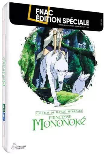 vidéo manga - Princesse Mononoké Boîtier Métal Exclusivité Fnac Combo Blu-ray DVD